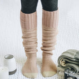 Warm & Soft Open Work Knit Lounge Socks 🧦