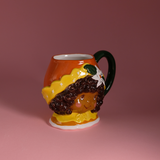 Orange Blossom Figural Mug