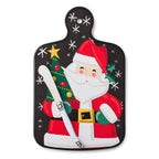 Christmas Whimsy Santa Cheese Board & Knife Set