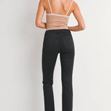 Bootcut Raw Hem Jeans