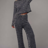 Knit Sweater & Pants Lounge Set