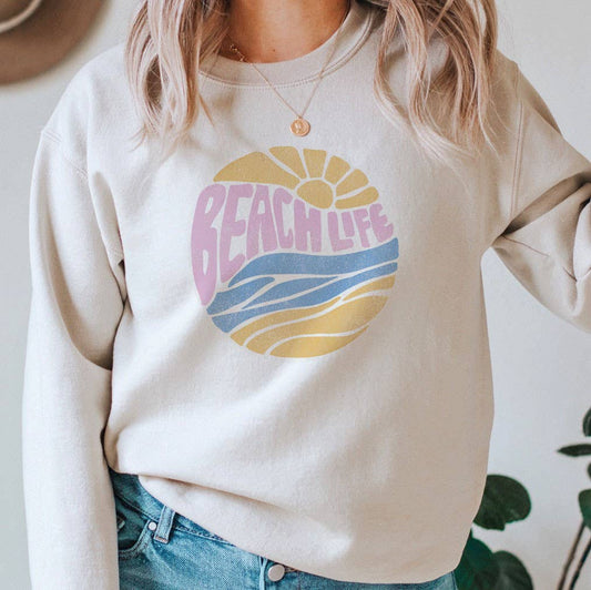 "BEACH LIFE" Sweatshirt