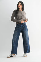 Weathered Blue Jeans