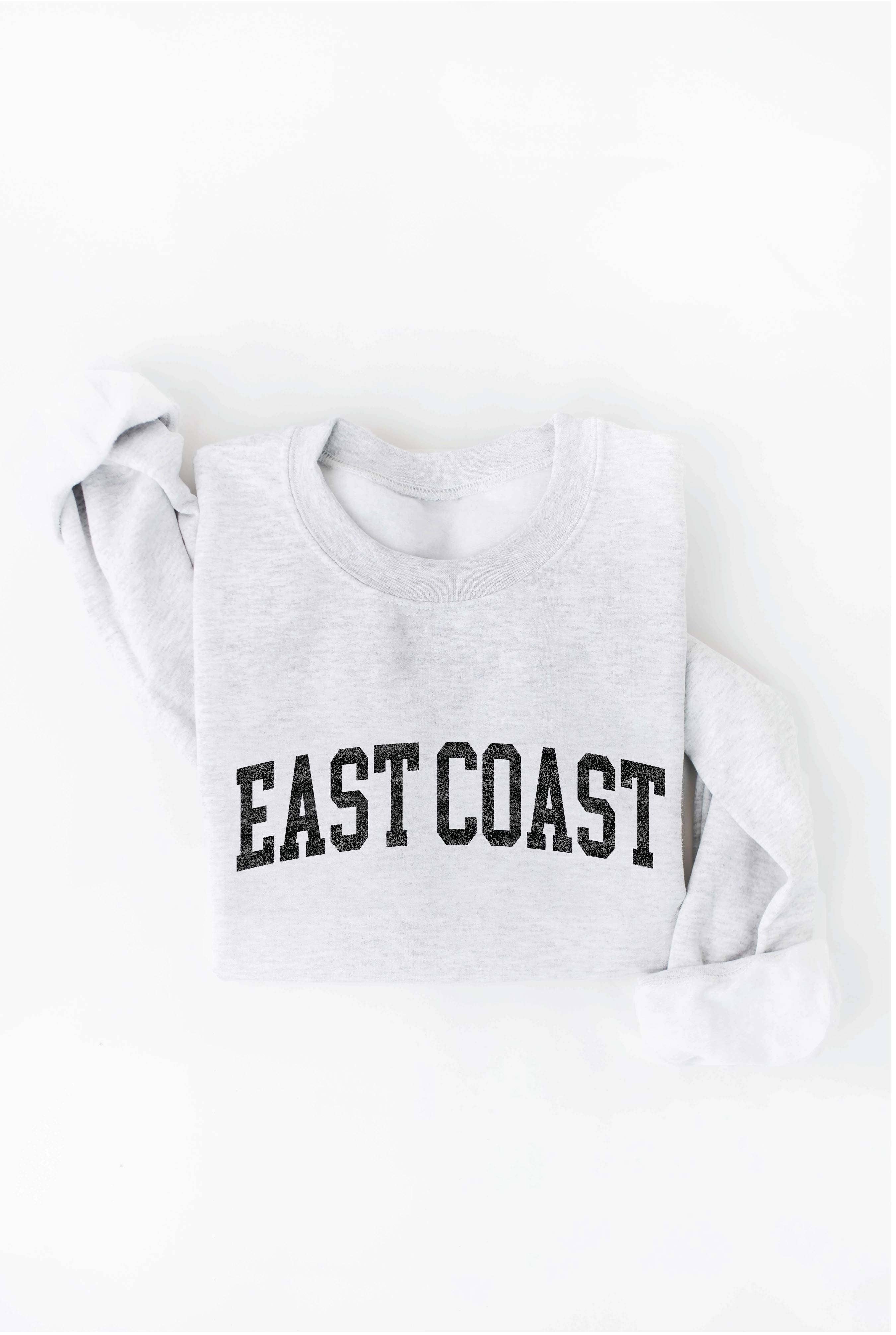 "EAST COAST" Graphic Sweatshirt