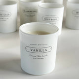Vanilla Coconut Wax Candle | Vanilla, Tonka, Clove