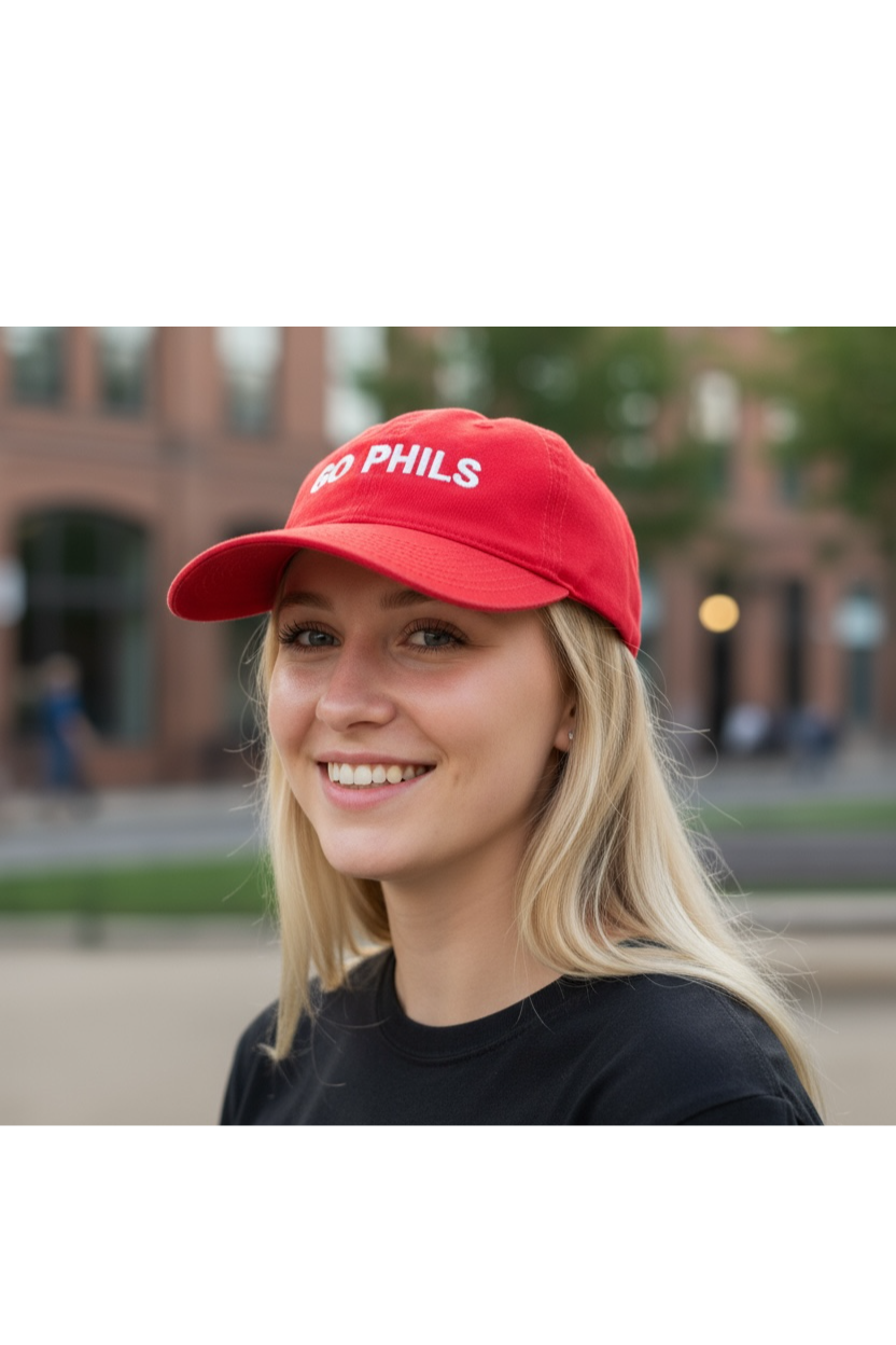 Philadelphia "Go Phils" Embroidered Hat