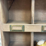 Rustic Recycled Pine Cubby Box