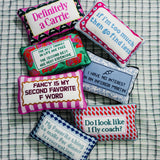 Fancy Needlepoint Pillow