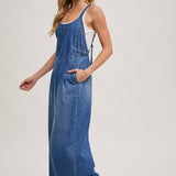Denim Overall Jumpsuit