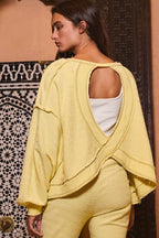 Open Back Sweater