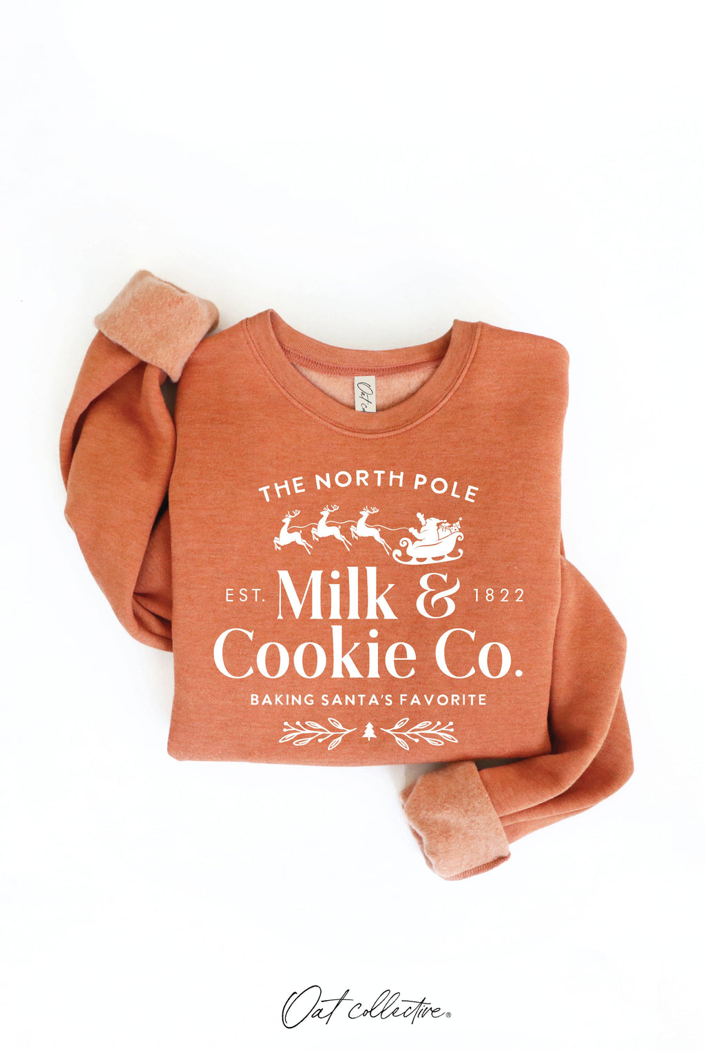 "THE NORTH POLE MILK AND COOKIE CO." Sweatshirt