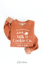 "THE NORTH POLE MILK AND COOKIE CO." Sweatshirt