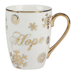 Christmas Glitter Gold Mug