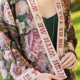 Make A Wish Pixie Duster Cropped Kimono w Wishbone Dandelion