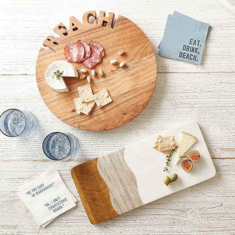 Face to Face Cocktail Napkin - Do You Surf?