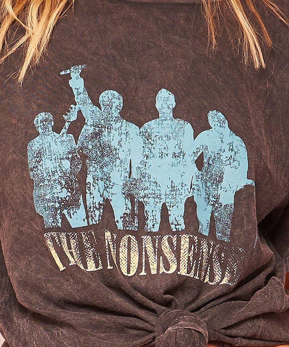Vintage Rock Band Graphic Tee