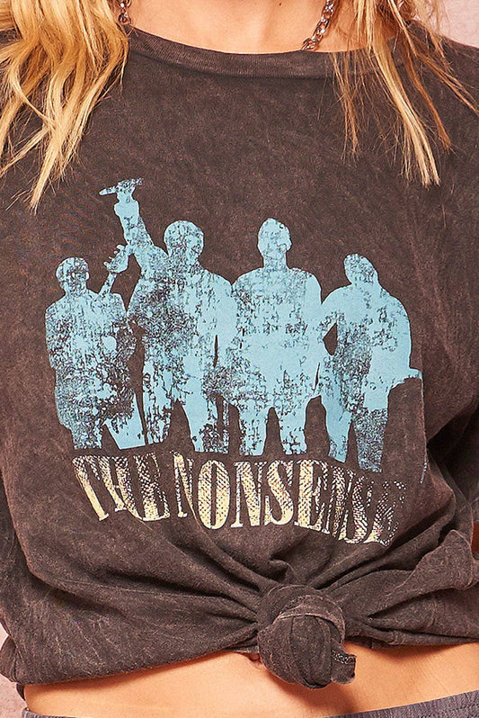 Vintage Rock Band Graphic Tee