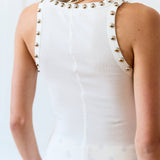 Stud Detailed Tank Top - RTK1102