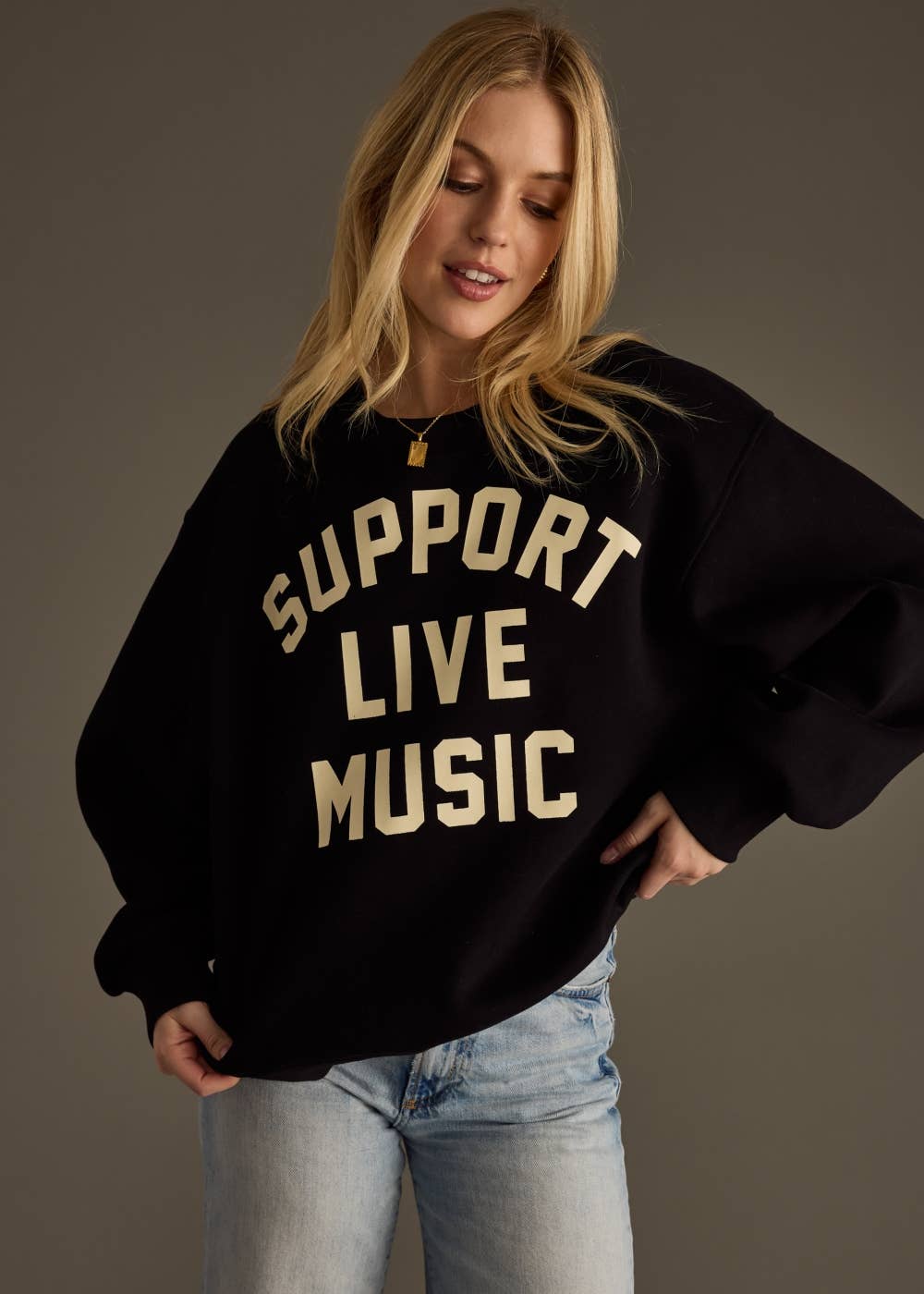 "Support Live Music" Sweatshirt