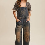 Barrel Jean Denim Overall