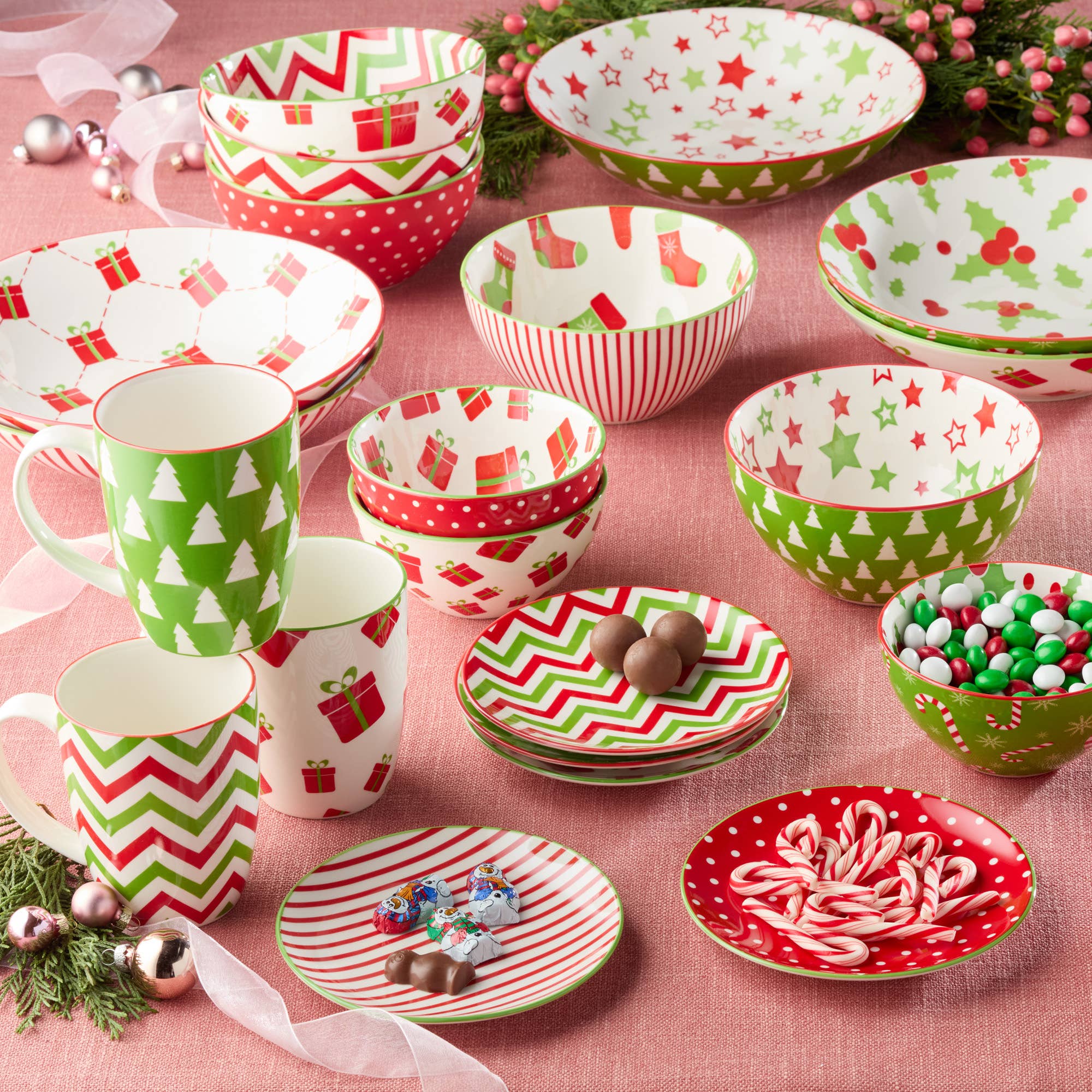 Holiday Patterned Bowl