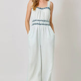 60576 Washed Tencel Jumpsuit