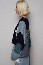 Cut & Sew Knit Sweater
