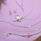 Silpada 'Simplex Cross' Textured Ring