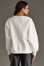 White "Apres" Sweatshirt