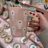 Ceramic Coffee Mug-Handmade Coffee Cups-Tea Drinking Cups