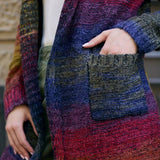 Rainbow Long Cardigan
