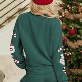 "MERRY" Long Sleeve & Shorts Set
