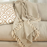 Soft Cotton Chevron Throw