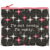 I'm Wanty Zipper Wallet
