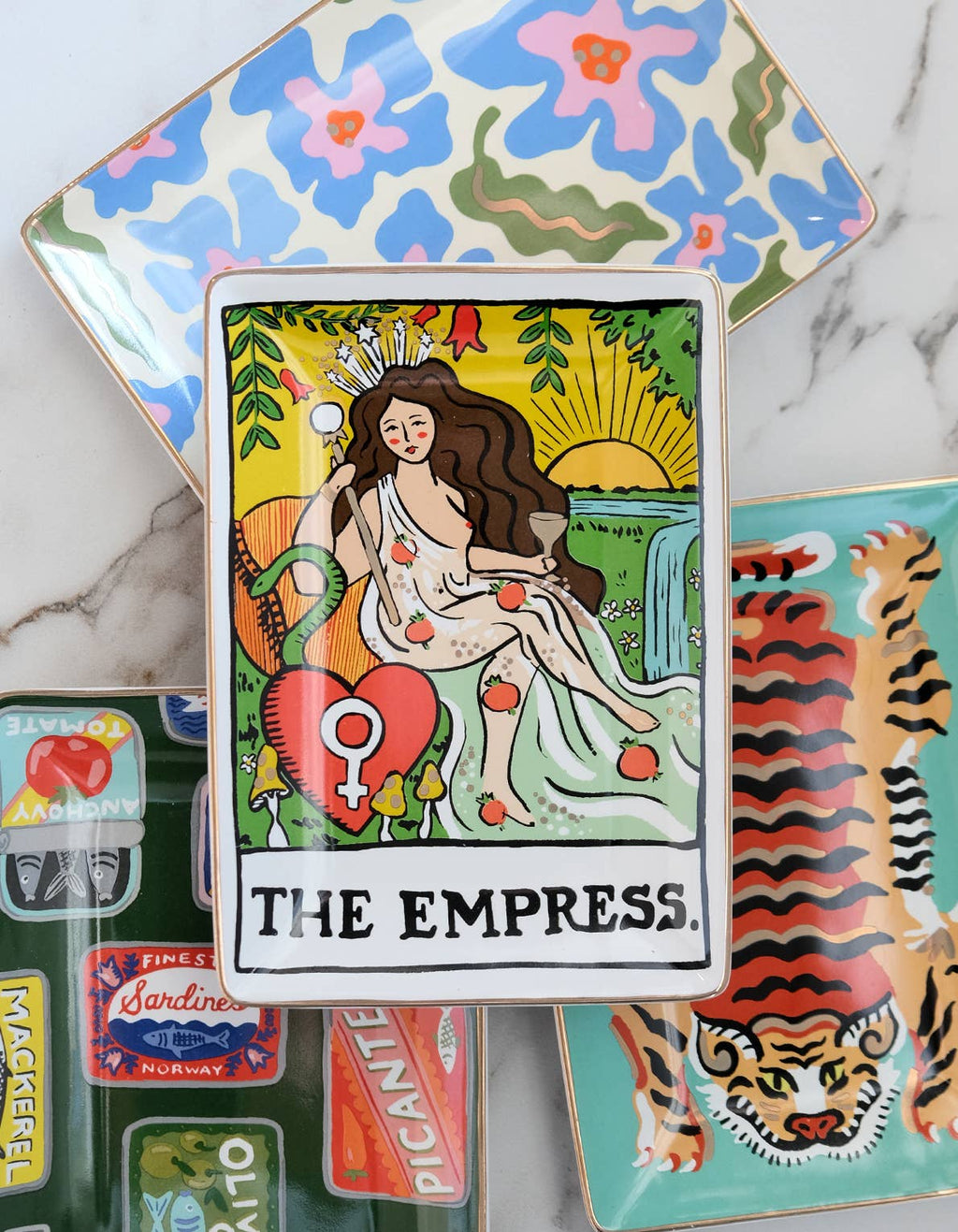 Porcelain Trinket Tray | Tinned Fish