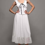 Smocked Ruffle Dotted Dress