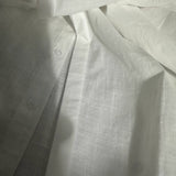 Cotton linen blend button down shirt