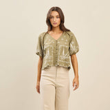 Embroidered blouse