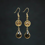 Jeweled Teardrop Earrings
