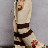 Striped & Floral Lounge Pants