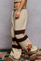 Striped & Floral Lounge Pants