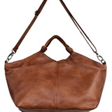 Smooth Handcrafted Leather Tote/Crossbody