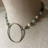 Full Circle Stone Stunner Necklace