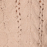 CABLE KNIT SWEATER TOP