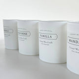 Vanilla Coconut Wax Candle | Vanilla, Tonka, Clove