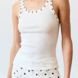 Stud Detailed Tank Top - RTK1102