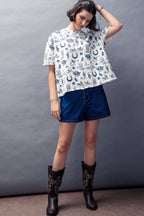 Western Graphic Print Graphic Tee