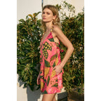 Just Like Paradise Tie Back Detail Romper