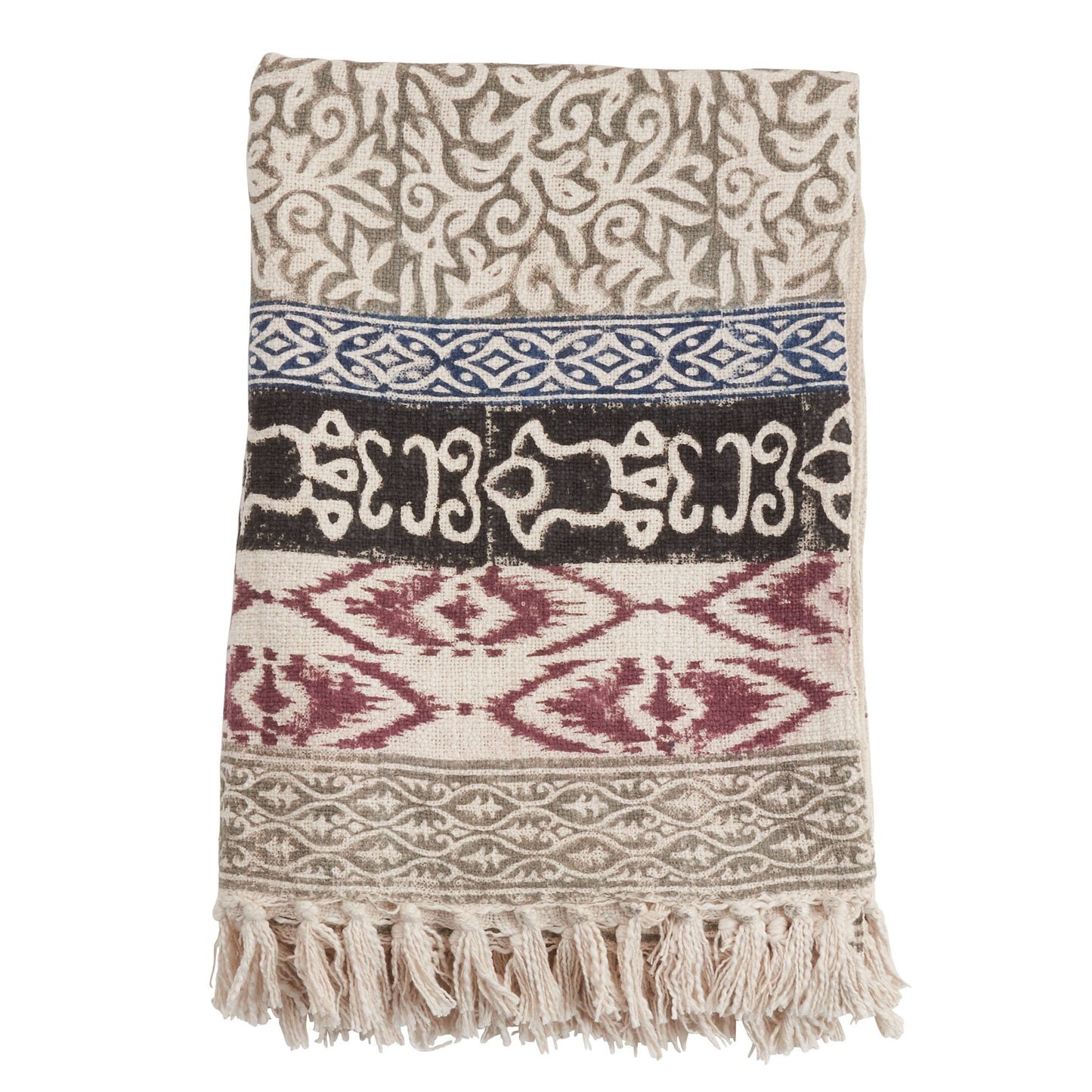 Block Print Throw