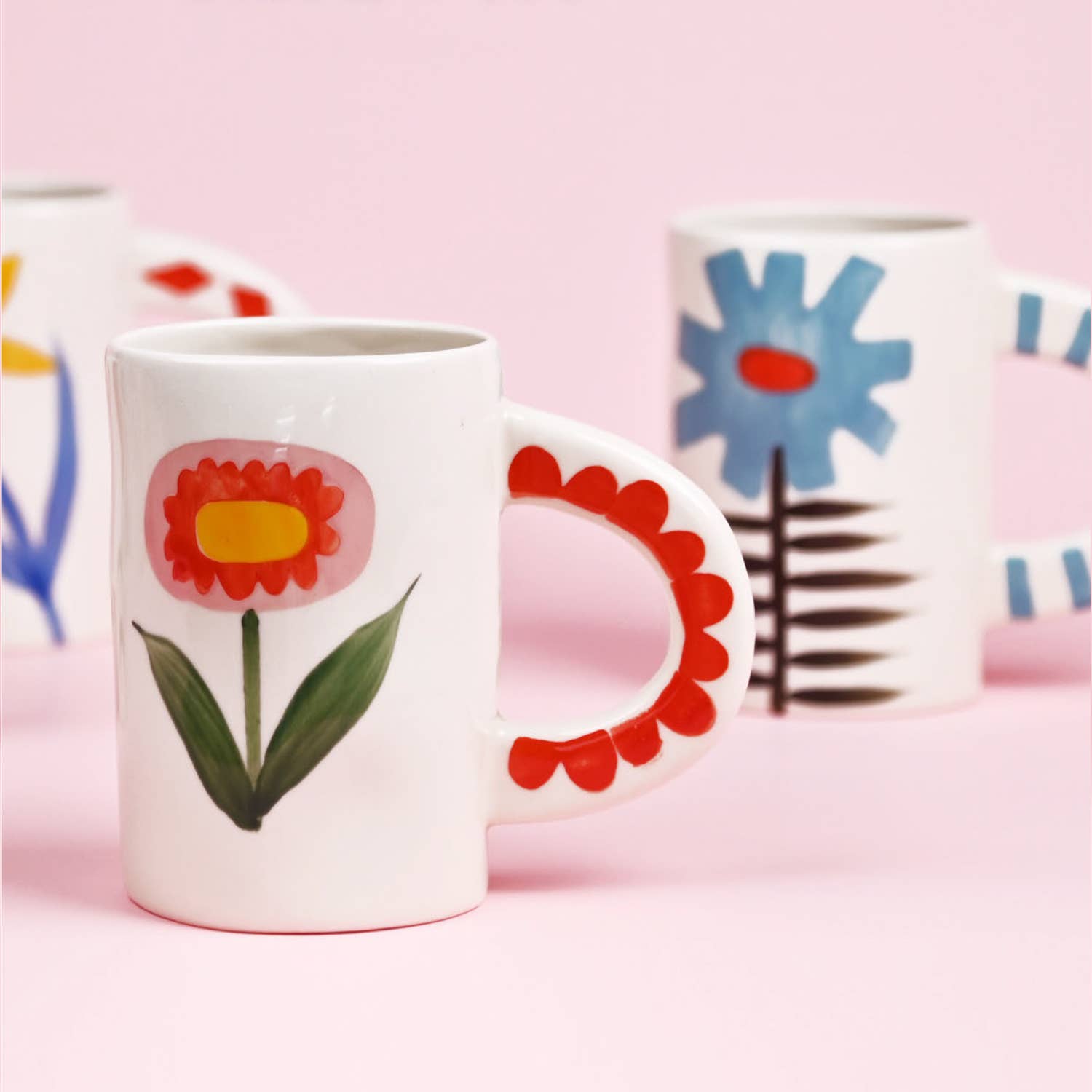 Ceramic Coffee Mug-Handmade Coffee Cups-Tea Drinking Cups